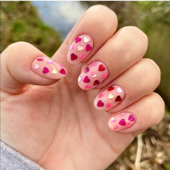 Other - 💕Heart shape 3D Nail Decor💕